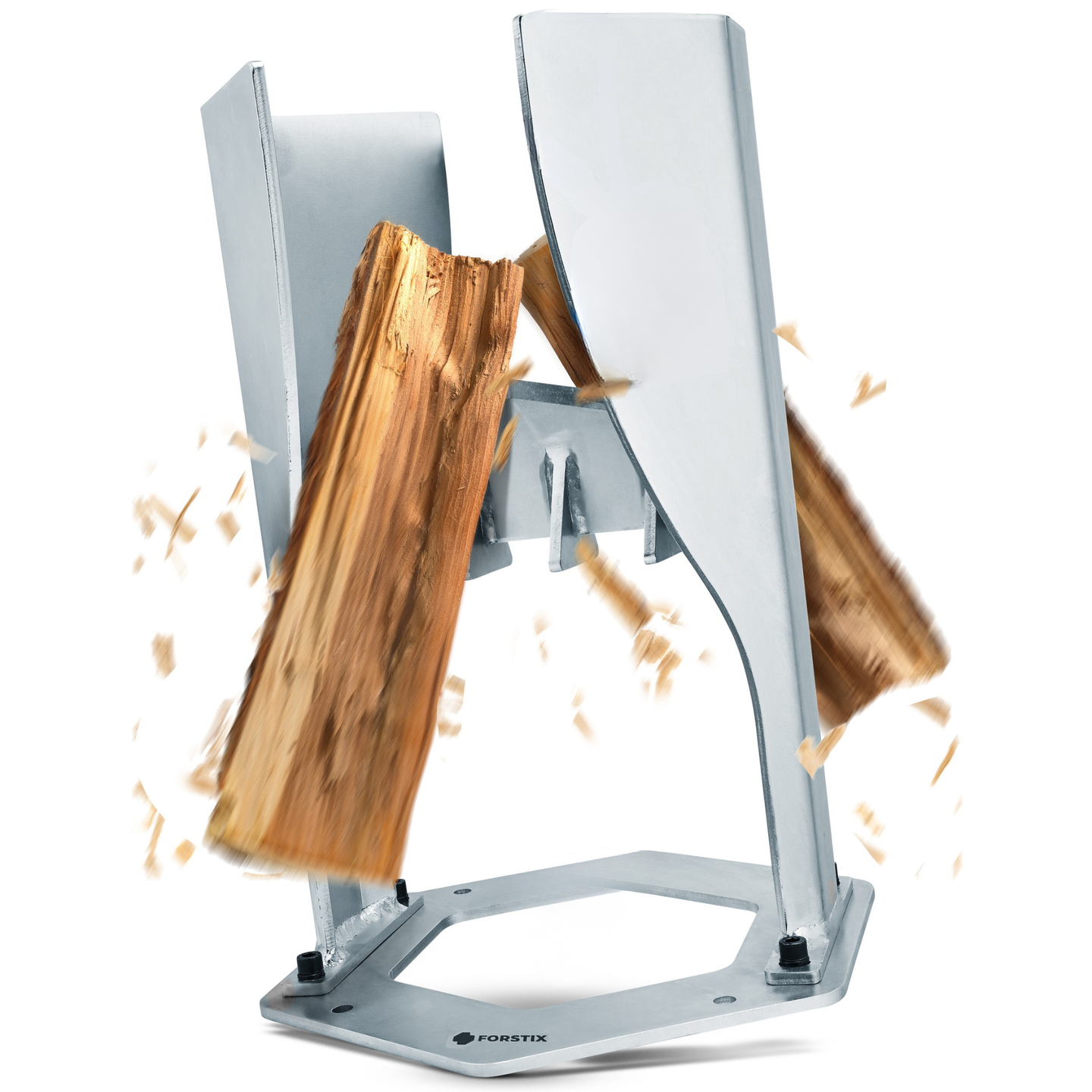 FORSTIX® Standholzspalter – manuell Holz spalten ohne Axt