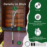 FORSTIX®  Wandholzspalter für Anzündholz - manuell & sicher
